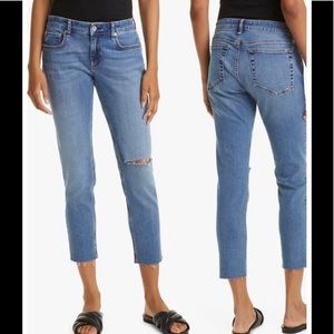 Rag & Bone Dre Raw Hem Slim Boyfriend Jeans